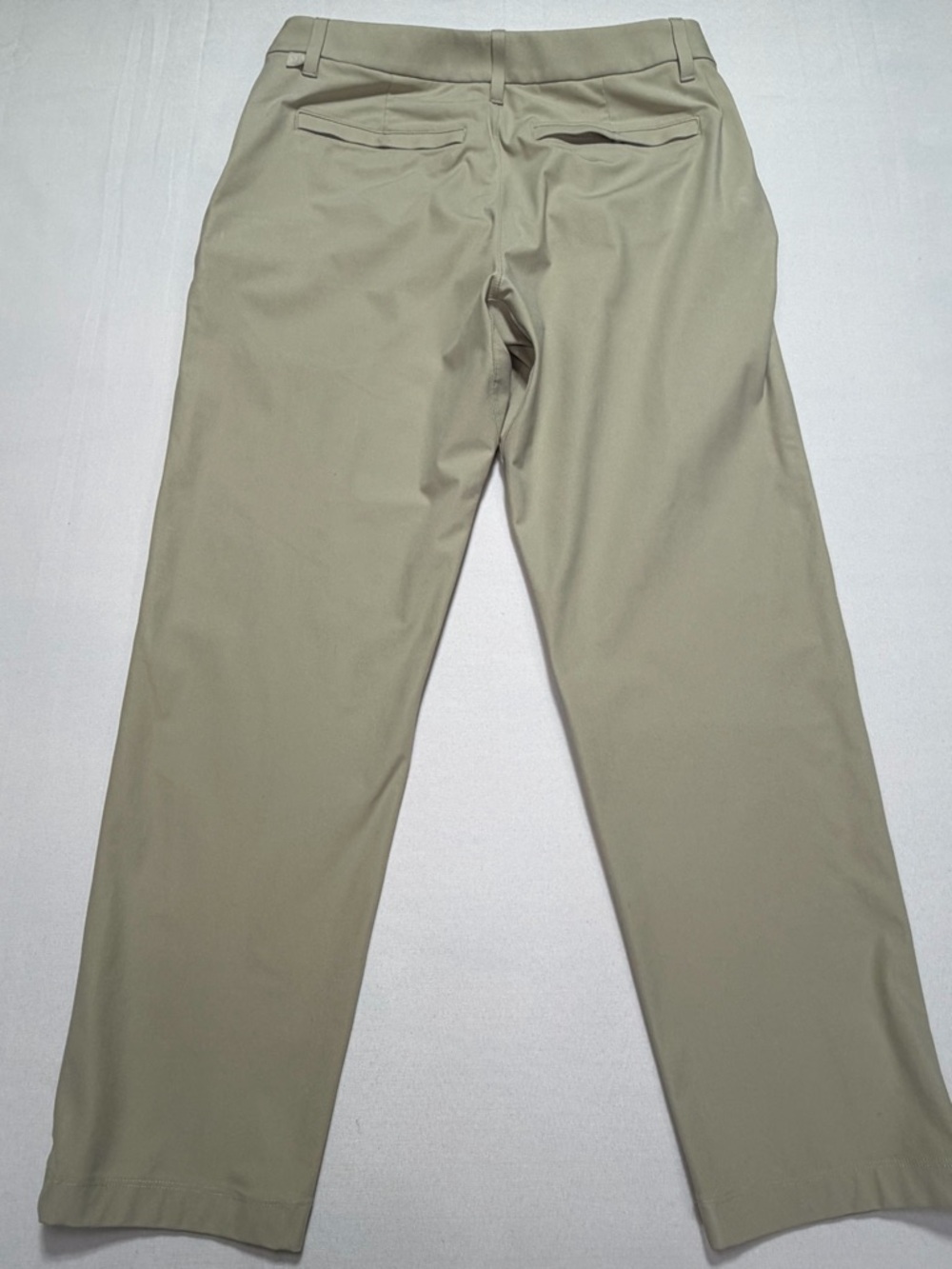 Lululemon ABC Classic-Fit Trouser Wrapstreme Pant 32 Khaki Tan Chino Casual - Picture 3 of 8